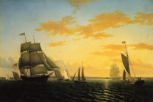 El puerto de New Bedford al atardecer – William Bradford William Bradford 2024-12-22