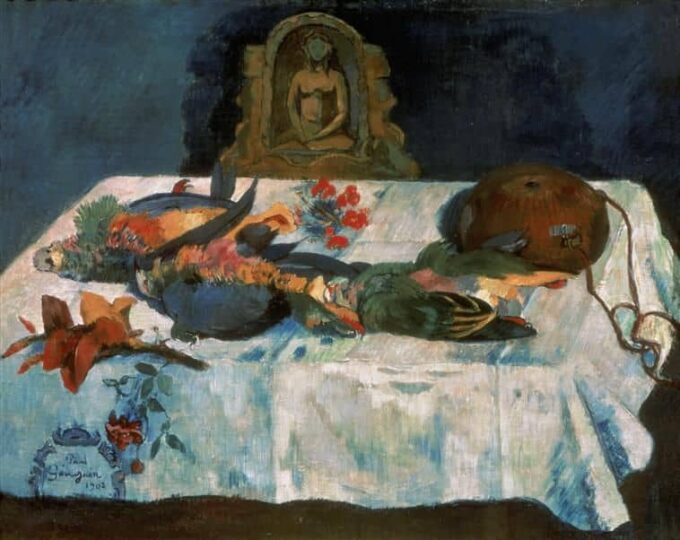 Naturaleza muerta con pájaros exóticos – Paul Gauguin Paul Gauguin 2024-09-20