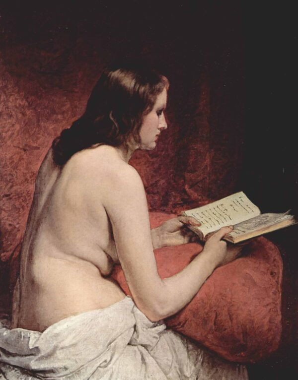 Odalisca con libro – Francesco Hayez Francesco Hayez 2024-11-20