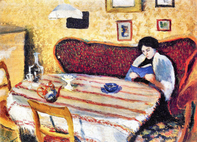 Nuestra sala de estar en Tegernsee – August Macke August Macke 2024-09-20