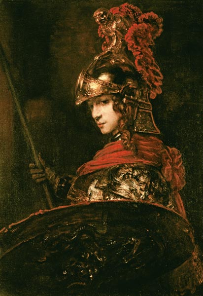 Pallas Atenea o, Figura en armadura, 1664 – Rembrandt van Rijn Rembrandt van Rijn 2024-09-19