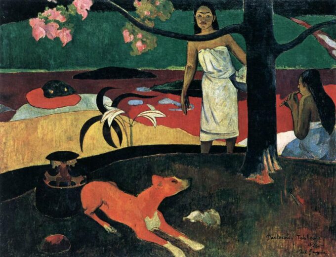 La canción tahitiana de los pastores – Paul Gauguin Paul Gauguin 2024-09-20