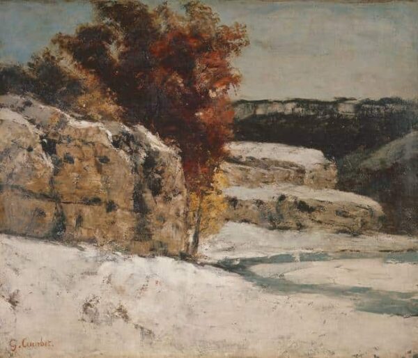 Paisaje de invierno – Gustave Courbet Gustave Courbet 2024-11-21