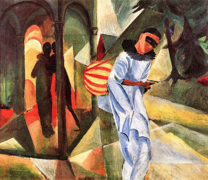 Pierrot – August Macke August Macke 2024-09-20