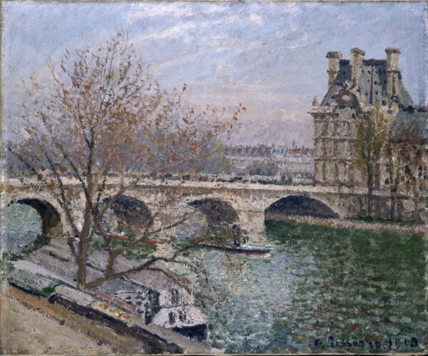 El Puente Real y el Pabellón de Flore – Camille Pissarro Camille Pissarro 2024-11-21