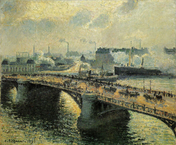 El puente Boœeldieu en Rouen – Camille Pissarro Camille Pissarro 2024-11-21