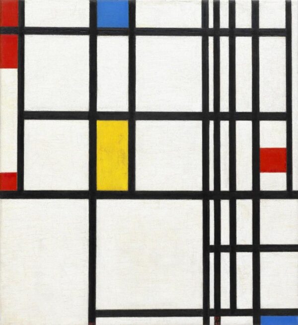 Composición en rojo, azul y amarillo – Mondrian Piet Mondrian 2024-11-21