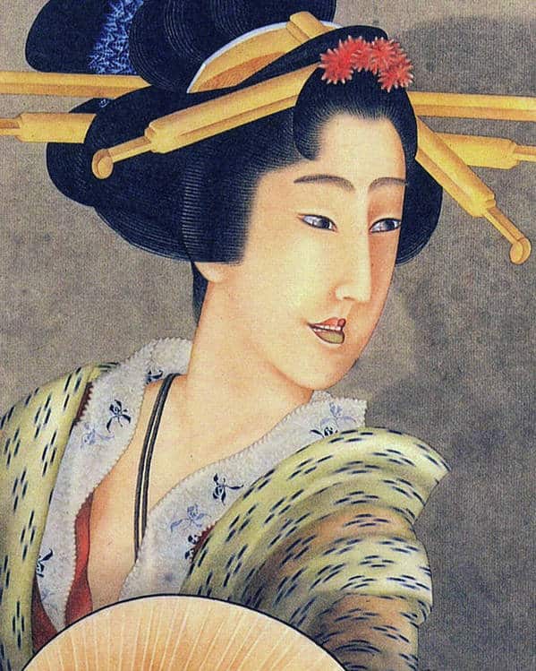 Retrato de una mujer sosteniendo un abanico – Katsushika Hokusai Katsushika Hokusai 2024-09-20 2