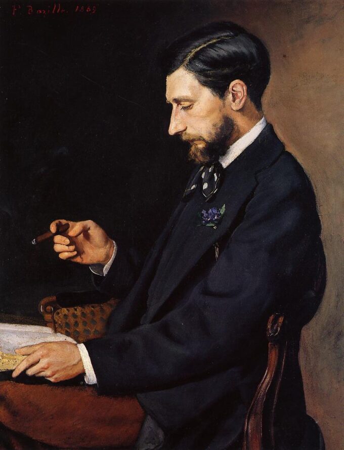 Retrato de Edmond Maître – Frédéric Bazille Frédéric Bazille 2024-09-20