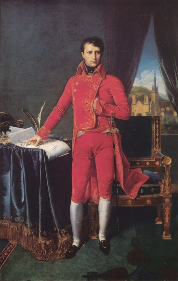 Retrato de Napoleón Bonaparte, El primer cónsul – Jean-Auguste-Dominique Ingres Jean-Auguste-Dominique Ingres 2024-11-21