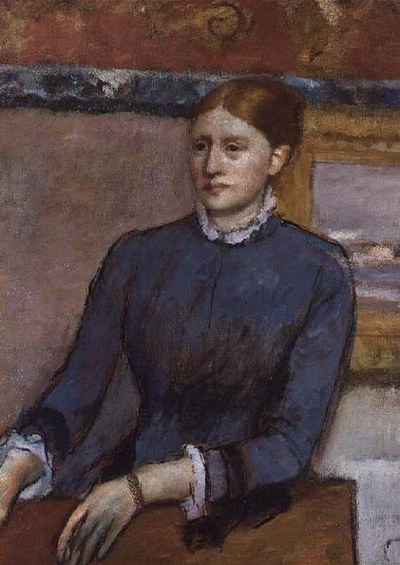 Retrato de Hélène Rouart en el despacho de su padre, detalle de Hélène – Edgar Degas Edgar Degas 2024-09-20