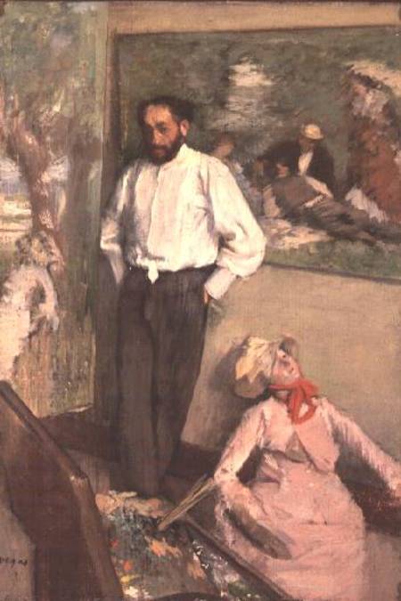 Retrato de Henri Michel-Levy en su estudio – Edgar Degas Edgar Degas 2024-09-20 2