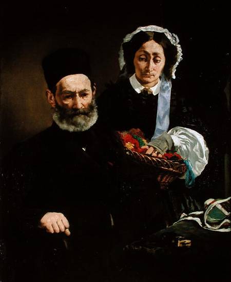 Retrato de Monsieur y Madame Auguste Manet – Edouard Manet Édouard Manet 2024-09-20