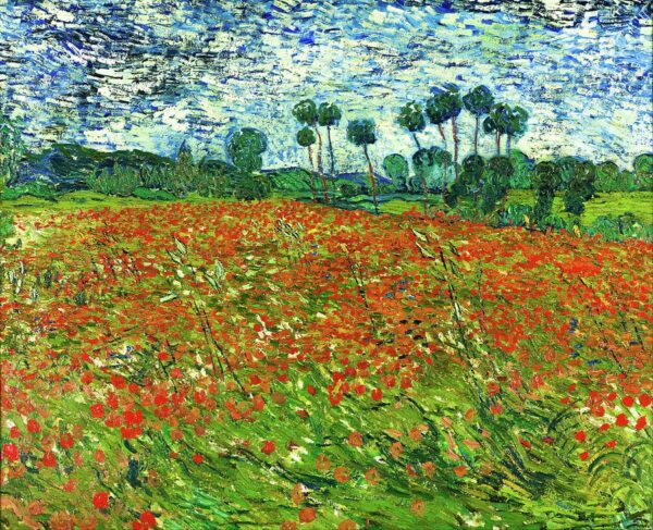 Campo de amapolas, Auvers-sur-Oise – Van Gogh Vincent Van Gogh 2024-11-21