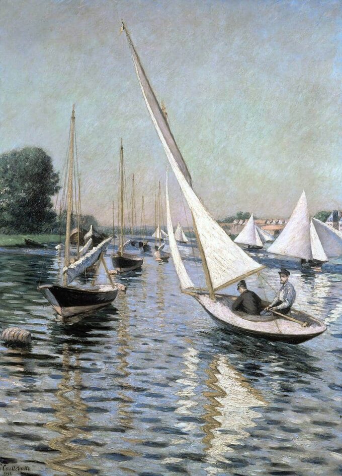 Regatas en Argenteuil – Caillebotte Gustave Caillebotte 2024-09-20