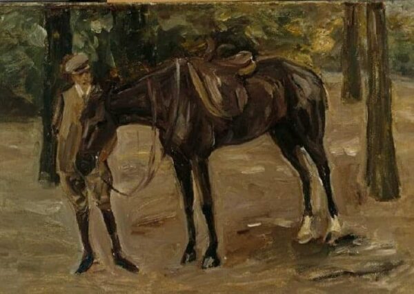 Servidor a caballo en un parque – Max Liebermann Max Liebermann 2024-12-26