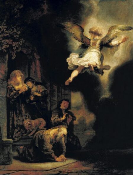 El arcángel Rafael abandona a la familia de Tobías – Rembrandt van Rijn Rembrandt van Rijn 2024-12-22