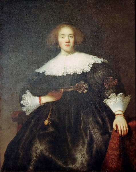 Retrato de una mujer con un abanico – Rembrandt van Rijn Rembrandt van Rijn 2024-09-20