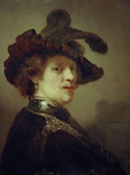 Autorretrato con sombrero de plumas – Rembrandt van Rijn Rembrandt van Rijn 2024-09-19