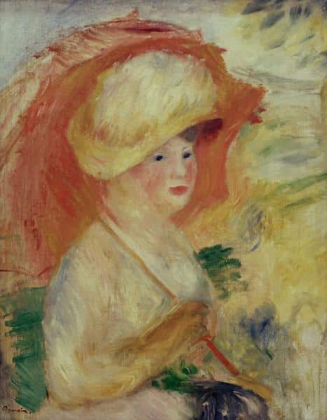 Mujer con un parasol 1883 – Pierre-Auguste Renoir Pierre-Auguste Renoir 2024-09-20