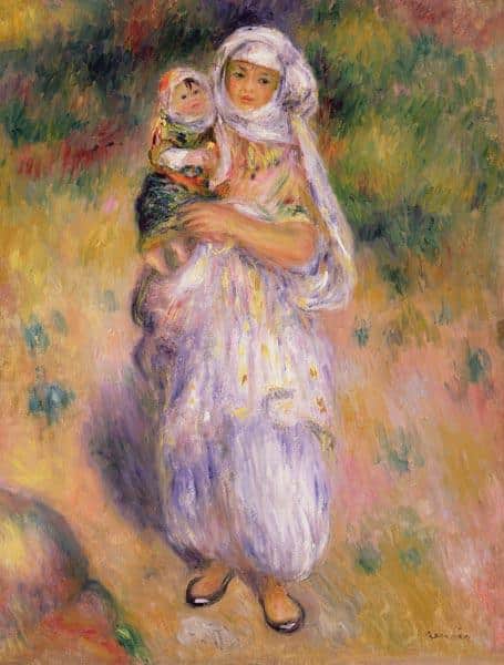 Mujer y niño argelinos – Pierre-Auguste Renoir Pierre-Auguste Renoir 2024-09-20