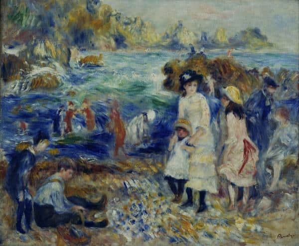 Niños en la orilla del mar 1883 – Pierre-Auguste Renoir Pierre-Auguste Renoir 2024-09-20 2