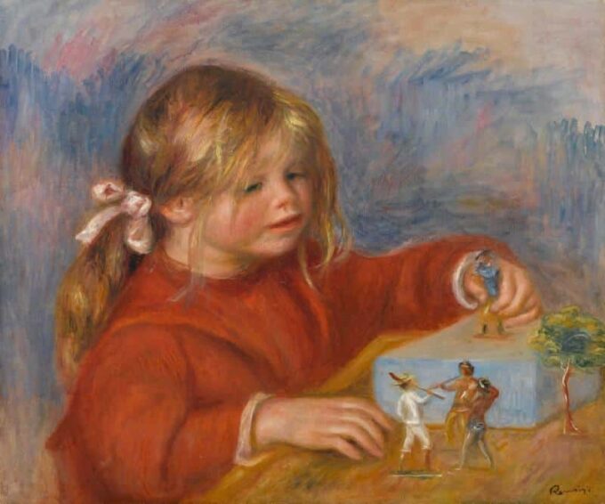 Claude Renoir jugando, alrededor de 1905 – Pierre-Auguste Renoir Pierre-Auguste Renoir 2024-09-19