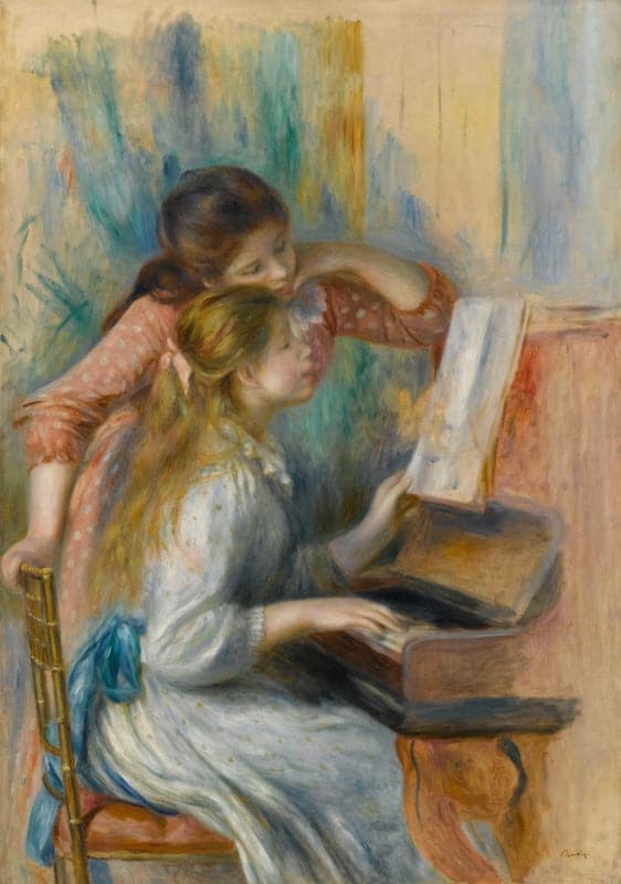 Chicas jóvenes al piano – Pierre-Auguste Renoir Pierre-Auguste Renoir 2024-09-19