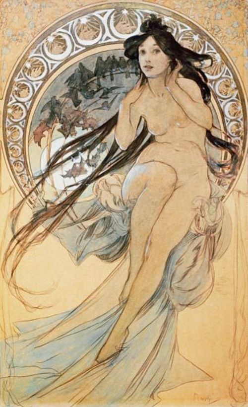 Los cuatro artes – Mucha Alfons Mucha 2024-11-21