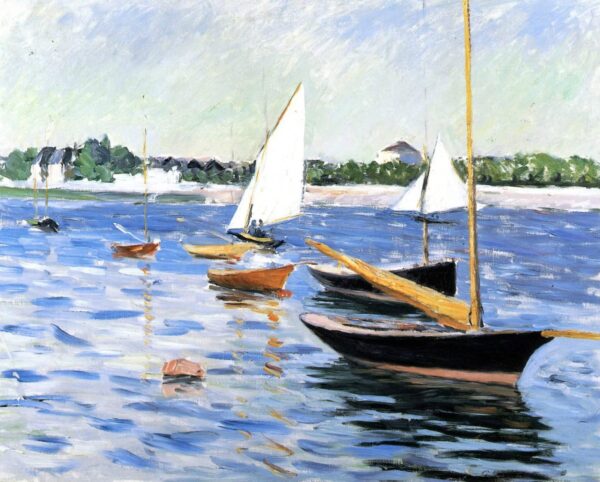 «Veleros en Argenteuil de Caillebotte» Gustave Caillebotte 2024-11-21