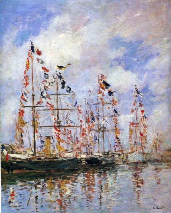 Barcos de vela en Deauville – Eugène Boudin Eugène Boudin 2024-11-21