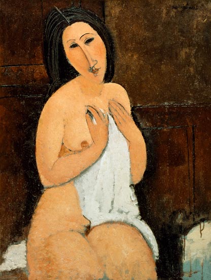 Nu sentado con una camisa – Amedeo Modigliani Amedeo Modigliani 2025-01-03