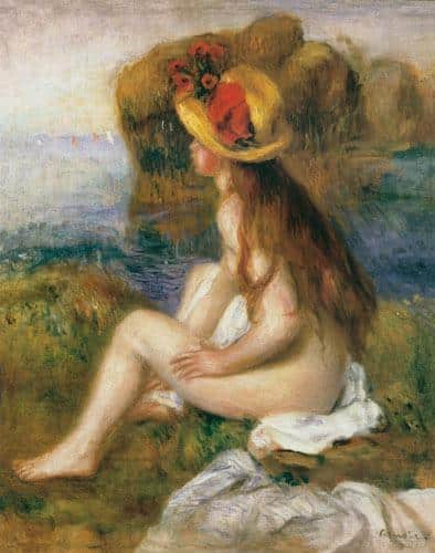 Bañista sentada con un sombrero de paja – Pierre-Auguste Renoir Pierre-Auguste Renoir 2024-09-19 2