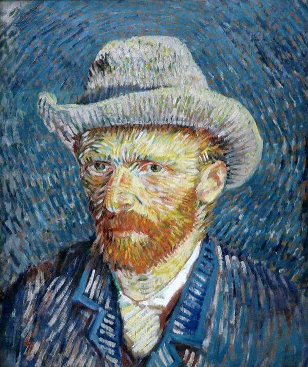 Autorretrato con un sombrero de fieltro gris – Van Gogh Autorretrato Vincent Van Gogh 2024-09-20 2