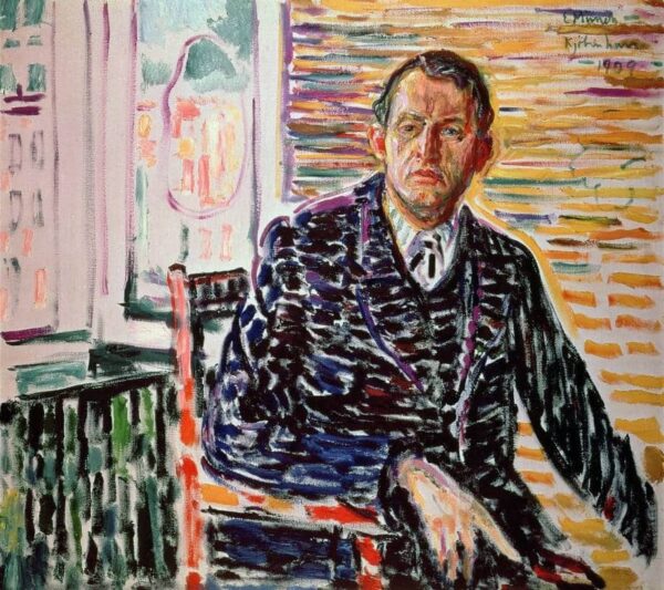 Autorretrato con una camisa azul – Edvard Munch Edvard Munch 2024-11-21