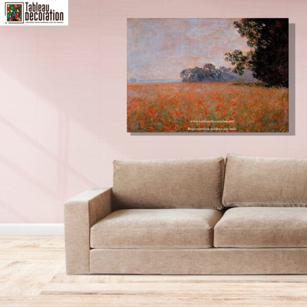 Campo de avena con amapolas – Cuadro de Monet Claude Monet 2024-11-21 3