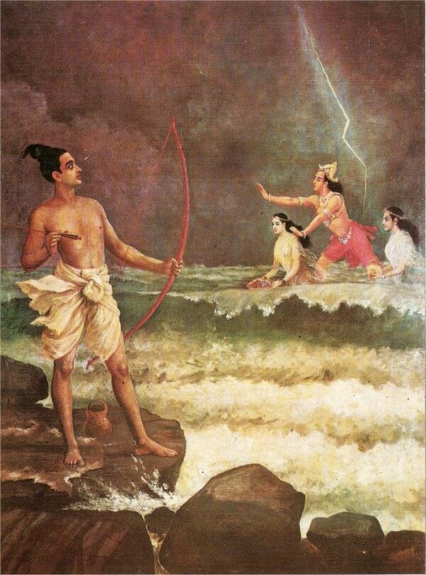 Sri Rama venciendo al mar – Raja Ravi Varma Raja Ravi Varma 2024-12-31