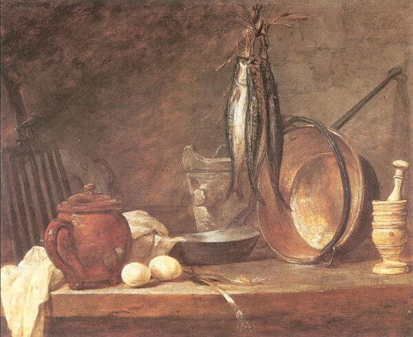 Bodegón: Menú del día de ayuno – Jean Siméon Chardin Jean Siméon Chardin 2024-12-22