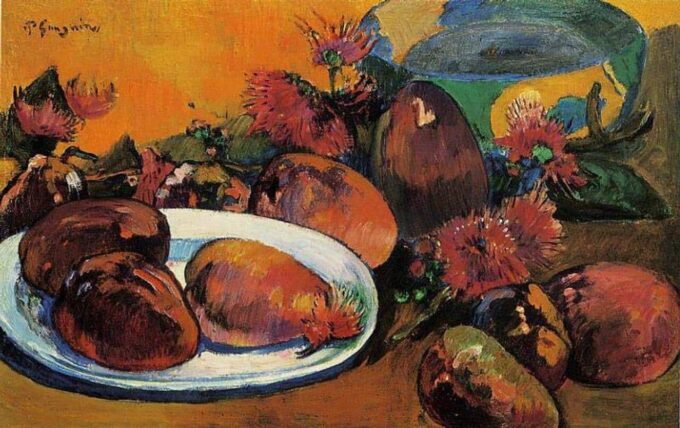 Naturaleza muerta con mangos – Paul Gauguin Paul Gauguin 2024-09-20