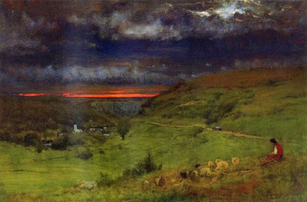 Puesta de sol en Etretat – George Inness George Inness 2024-12-22