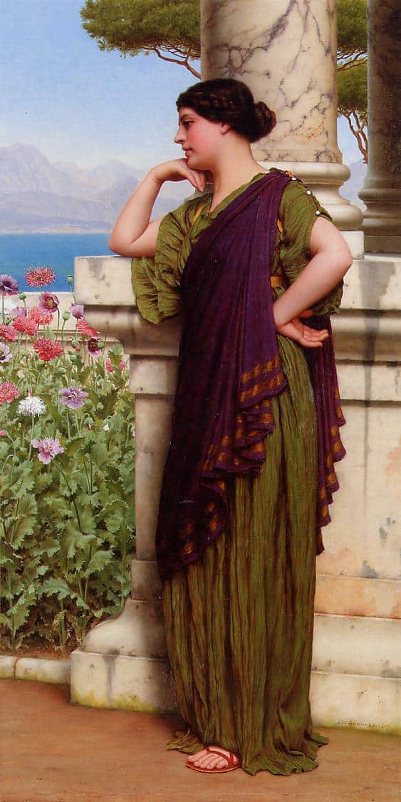 Pensamientos tiernos – John William Godward John William Godward 2024-11-21