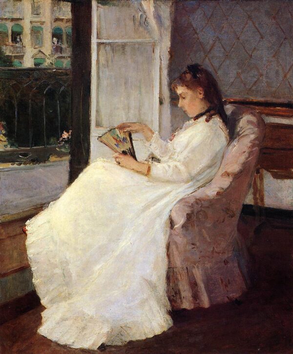 La hermana del artista en una ventana – Berthe Morisot Berthe Morisot 2024-12-22