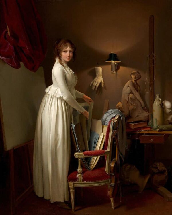 La mujer del artista en su taller – Louis Boilly Louis Boilly 2024-11-21