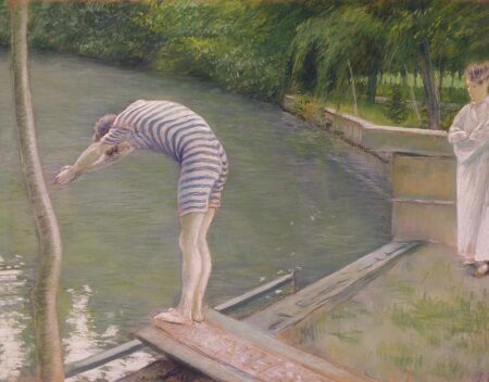 El bañista o el buceador – Caillebotte Gustave Caillebotte 2024-12-22