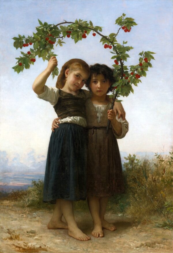 La rama de cerezas – William Bouguereau William Bouguereau 2024-11-21