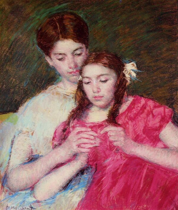 La lección de ganchillo – Mary Cassatt Mary Cassatt 2024-11-21