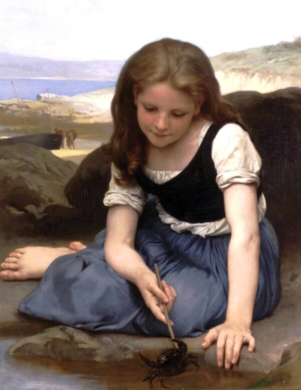 El cangrejo – William Bouguereau William Bouguereau 2024-11-21