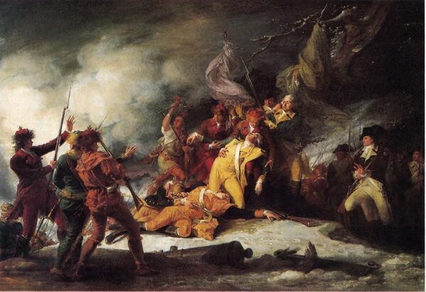 La muerte del general Montgomery durante el ataque a Quebec – John Trumbull John Trumbull 2025-01-03