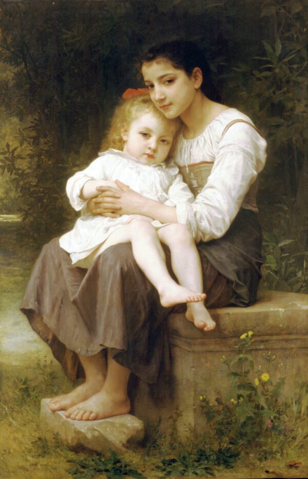 La hermana mayor – William Bouguereau William Bouguereau 2024-11-21