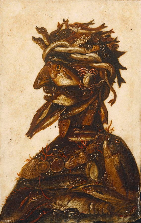 Títulos de cabezas antropomorfas representando uno de los cuatro elementos – el agua – Arcimboldo Giuseppe Arcimboldo 2024-09-20